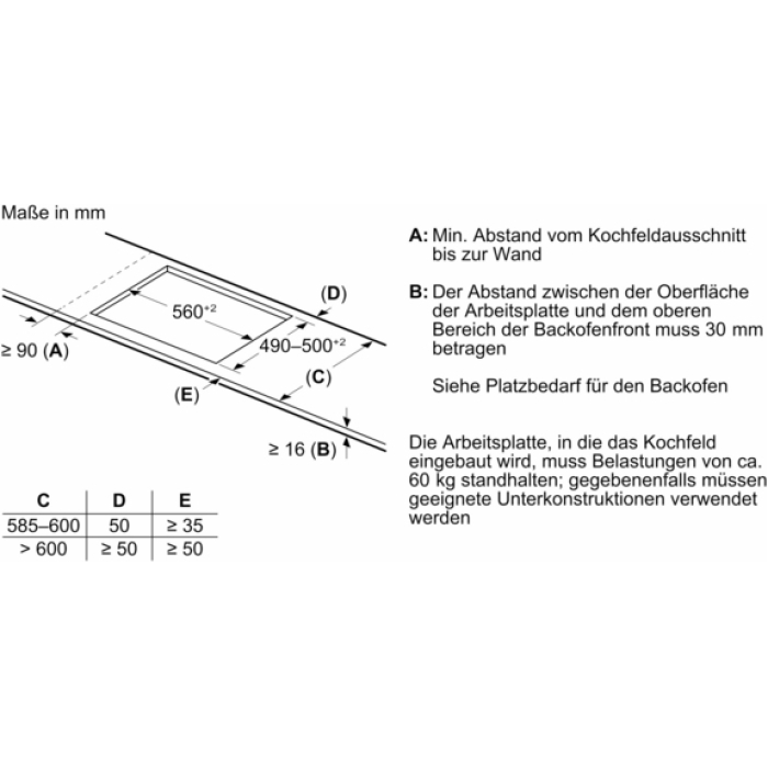 Neff T67TTX4L0 Induktionskochfeld 70cm – Bild 7