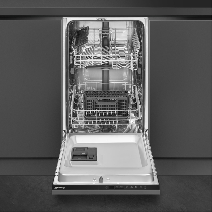 SMEG ST4512IN Einbau Geschirrspüler Vollintegriert 45 cm – Bild 3