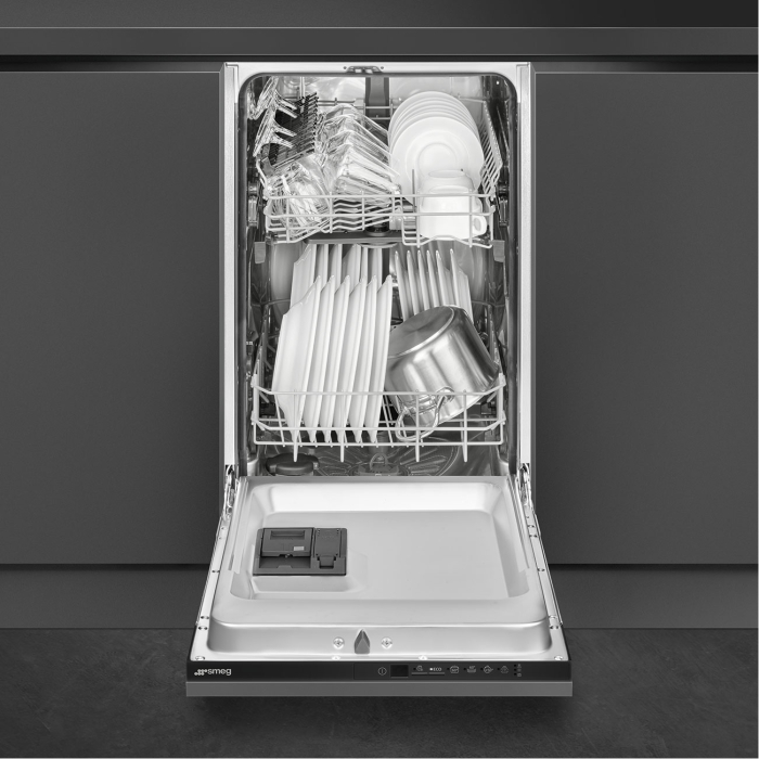 SMEG ST4512IN Einbau Geschirrspüler Vollintegriert 45 cm – Bild 4