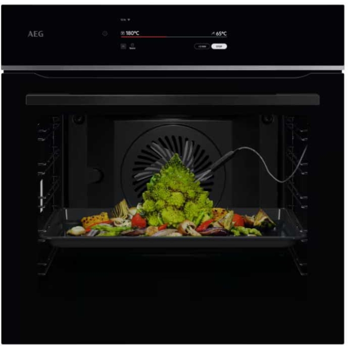 AEG TT9PB83FAB Einbaubackofen Pyrolytische Selbstreinigung / Schwarz