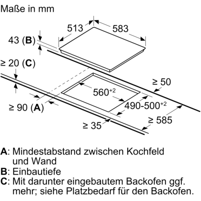 Bosch HND431CS62 Herdset – Bild 10