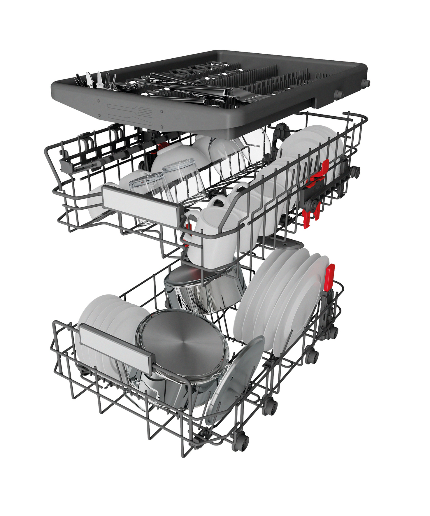 Bauknecht BSBO 3O21 PF X Teilintegr.-Geschirrspüler – Bild 11