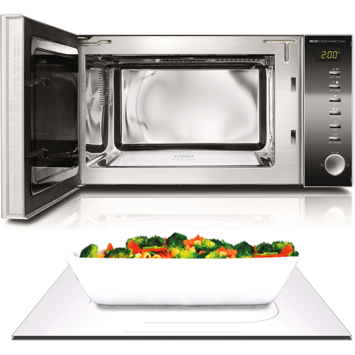CASO MG 20 Ceramic menu Mikrowelle + Grill – Bild 3
