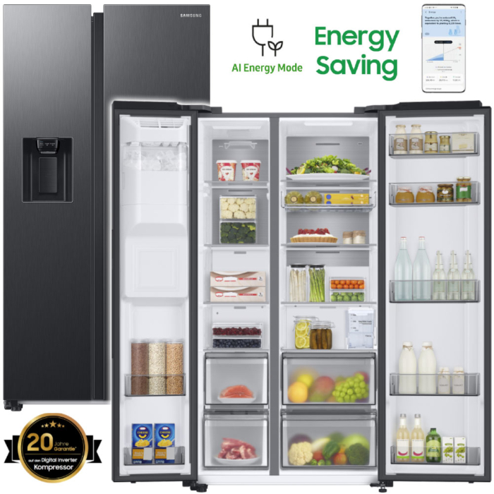 SAMSUNG RS6GA854CB1/EG Side-by-Side – Bild 7