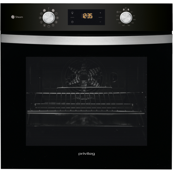PRIVILEG PBWK3 JH8S BLG Einbauherd-Backofen Schwarz – Bild 2