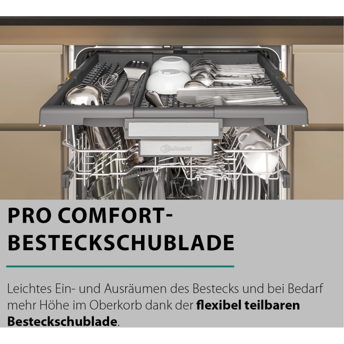 Bauknecht B7F HS41 X Stand-Geschirrspüler – Bild 16