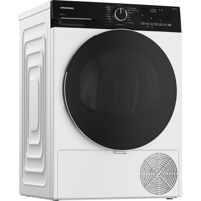 GRUNDIG GT55924F14 Wärmepumpentrockner (9 kg, Weiß) – Bild 2