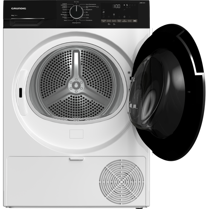 GRUNDIG GT55924F14 Wärmepumpentrockner (9 kg, Weiß) – Bild 3
