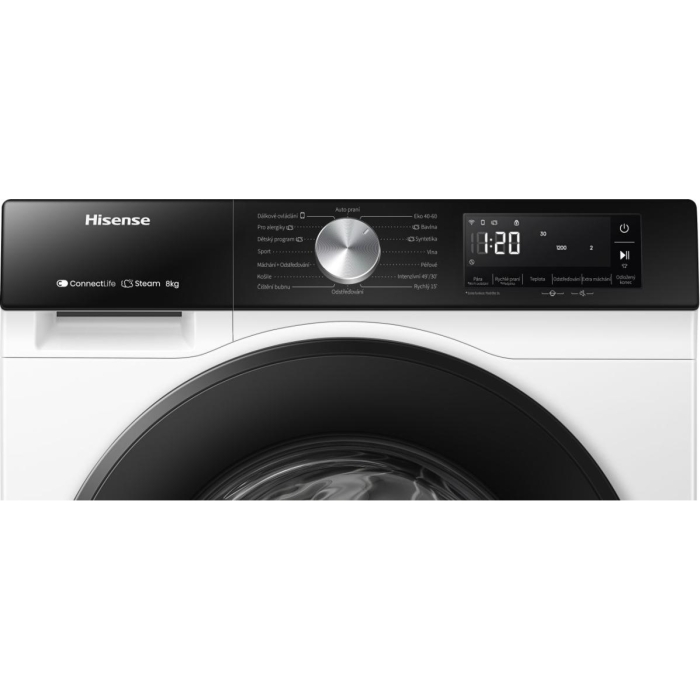Hisense WF 3S 8043 BW3 Waschmaschine 8kg – Bild 2