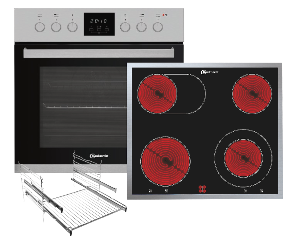 Bauknecht HEKO H300 Hydrolyse Einbauherdeset