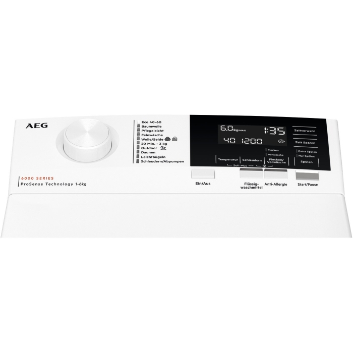 AEG Lavamat LTR6E6136FH Toplader 6KG (40 cm) – Bild 2