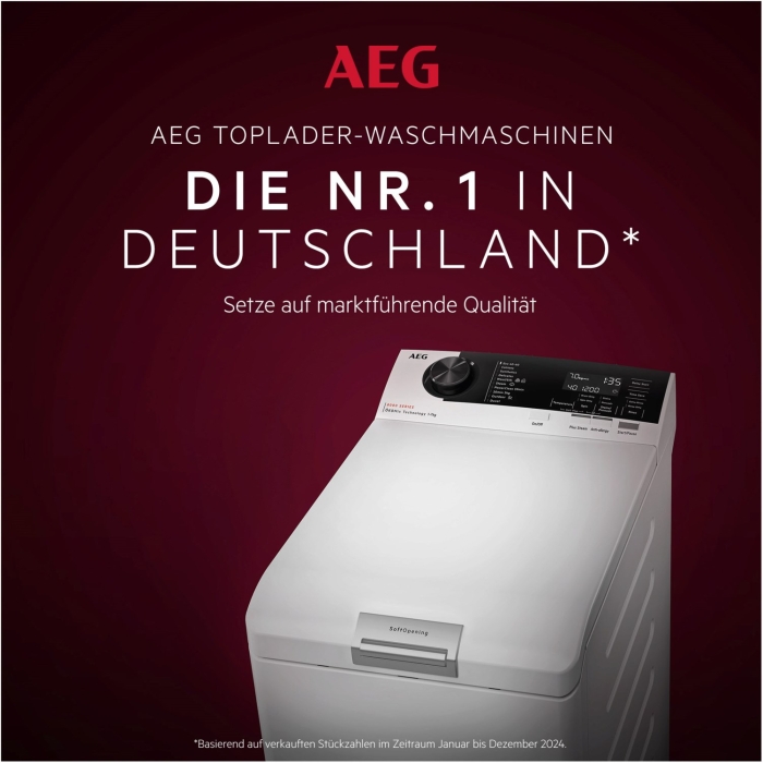 AEG Lavamat LTR6E6136FH Toplader 6KG (40 cm) – Bild 3