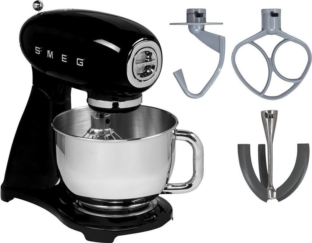 Smeg SMF03BLEU Küchenmaschine, 800 W, Schwarz, 50's Style – Bild 10