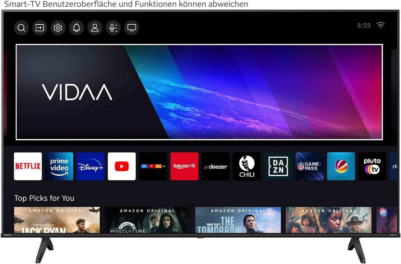 Hisense 75E6NT, LED-Fernseher 75 Zoll – Bild 4