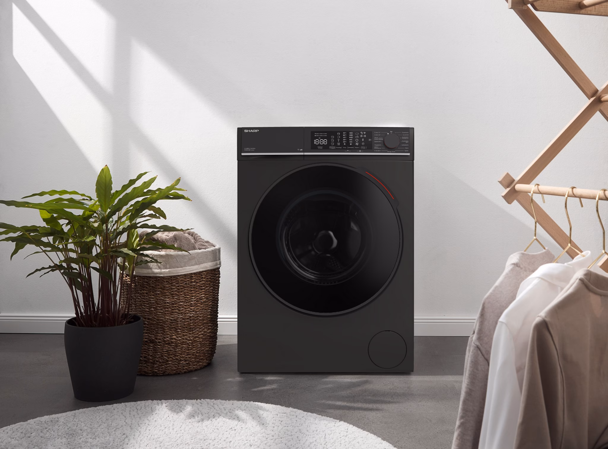 Sharp ES-WNFL014CMDA-DE 10 kg Waschmaschine – Bild 4