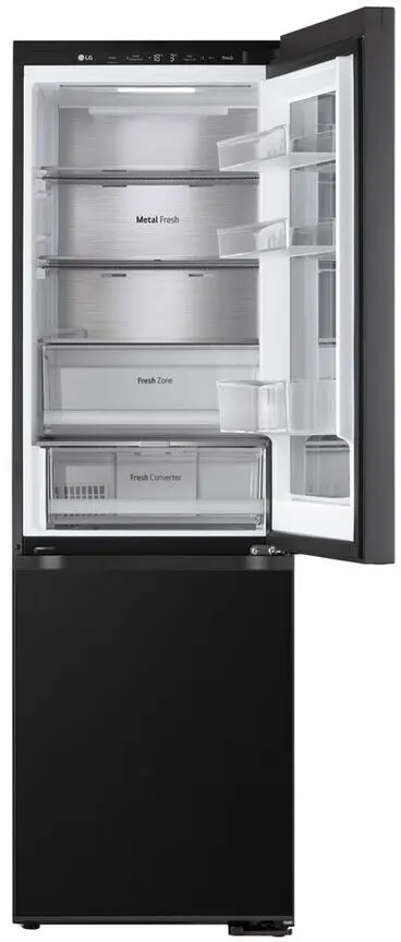 LG GBG5160CEV-InstaView®-Kühl-/Gefrierkombination-Black Steel – Bild 13
