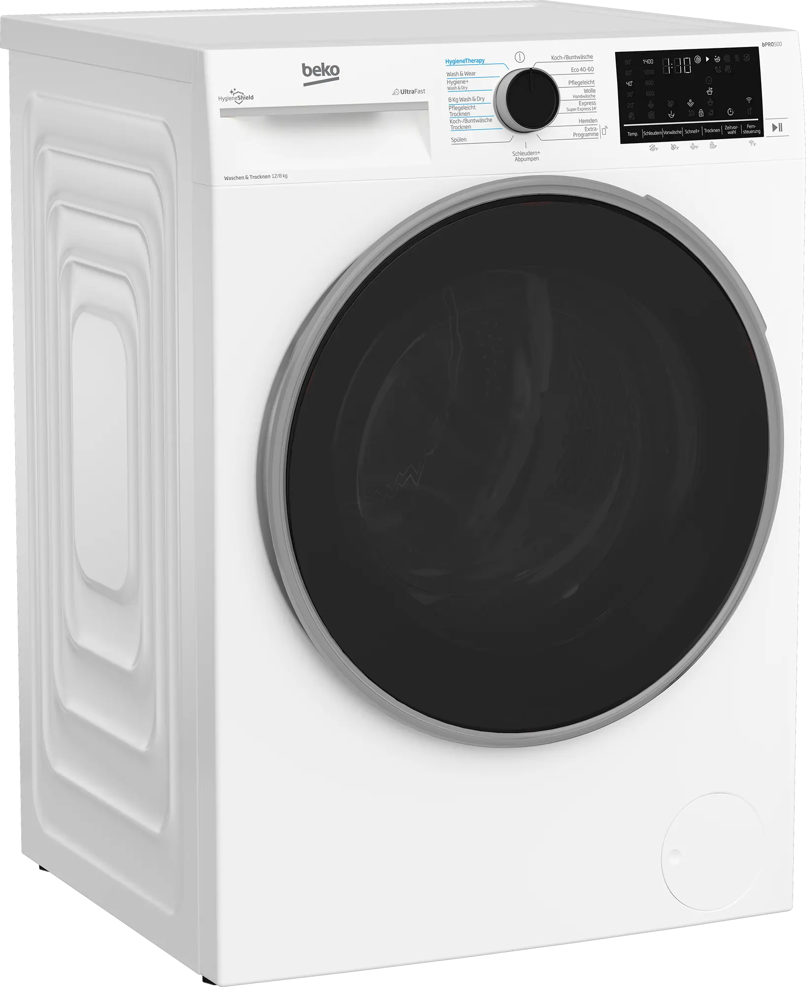 Beko B3DFT512447W Waschtrockner 12/8 kg – Bild 3