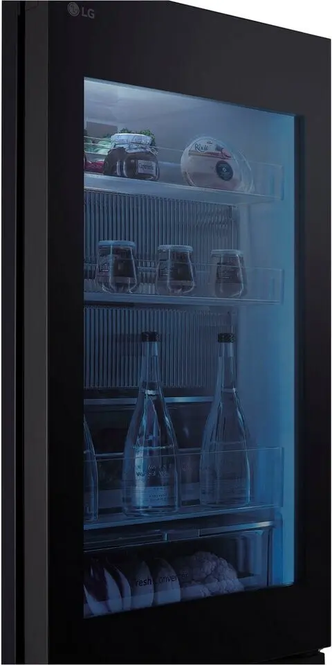 LG GBG5160CEV-InstaView®-Kühl-/Gefrierkombination-Black Steel – Bild 4
