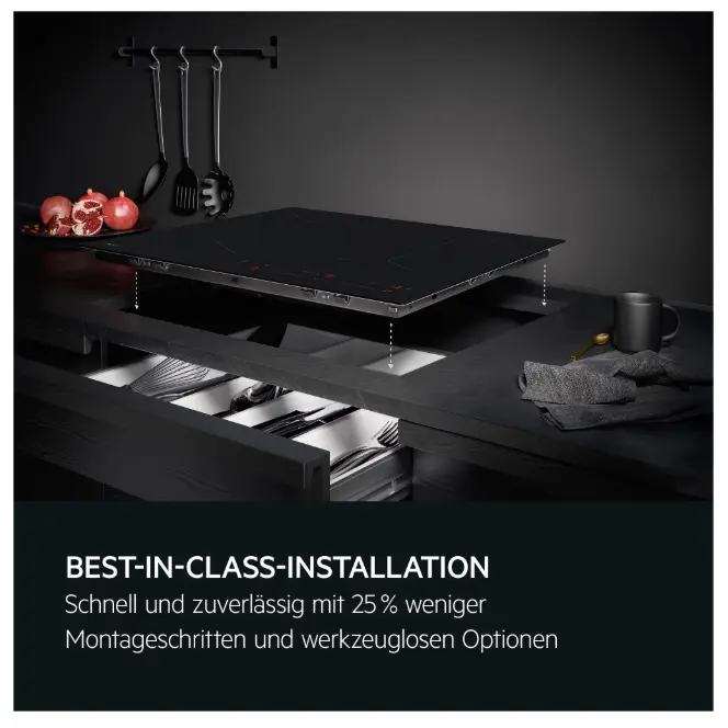 AEG TO64IC0BIT Induktionskochfeld SaphirMatt® SE - Oberfläche – Bild 12