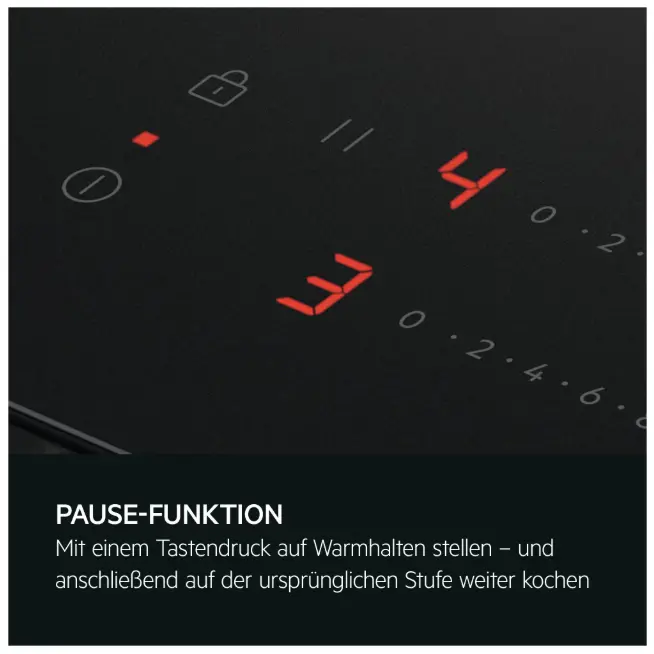 AEG TO64IC0BIT Induktionskochfeld SaphirMatt® SE - Oberfläche – Bild 5