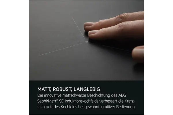 AEG TO64IC0BIT Induktionskochfeld SaphirMatt® SE - Oberfläche – Bild 8