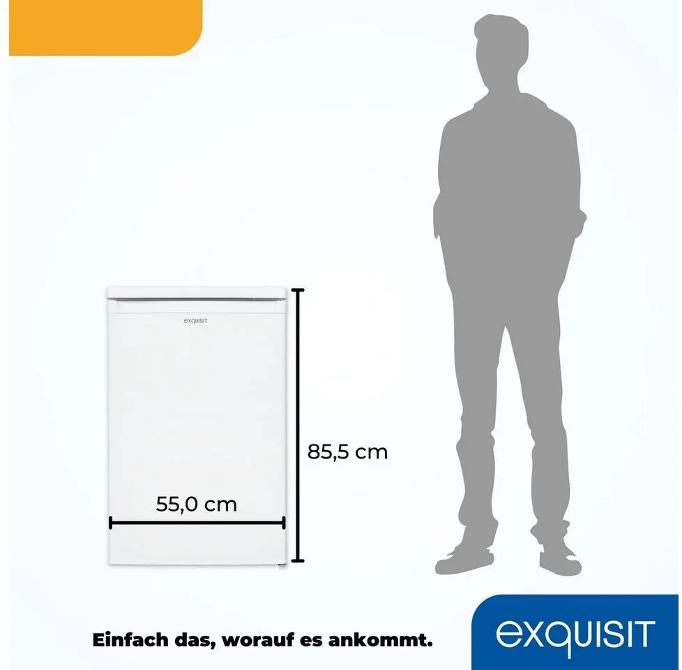 Exquisit KS16-V-040E Kühlschrank – Bild 14