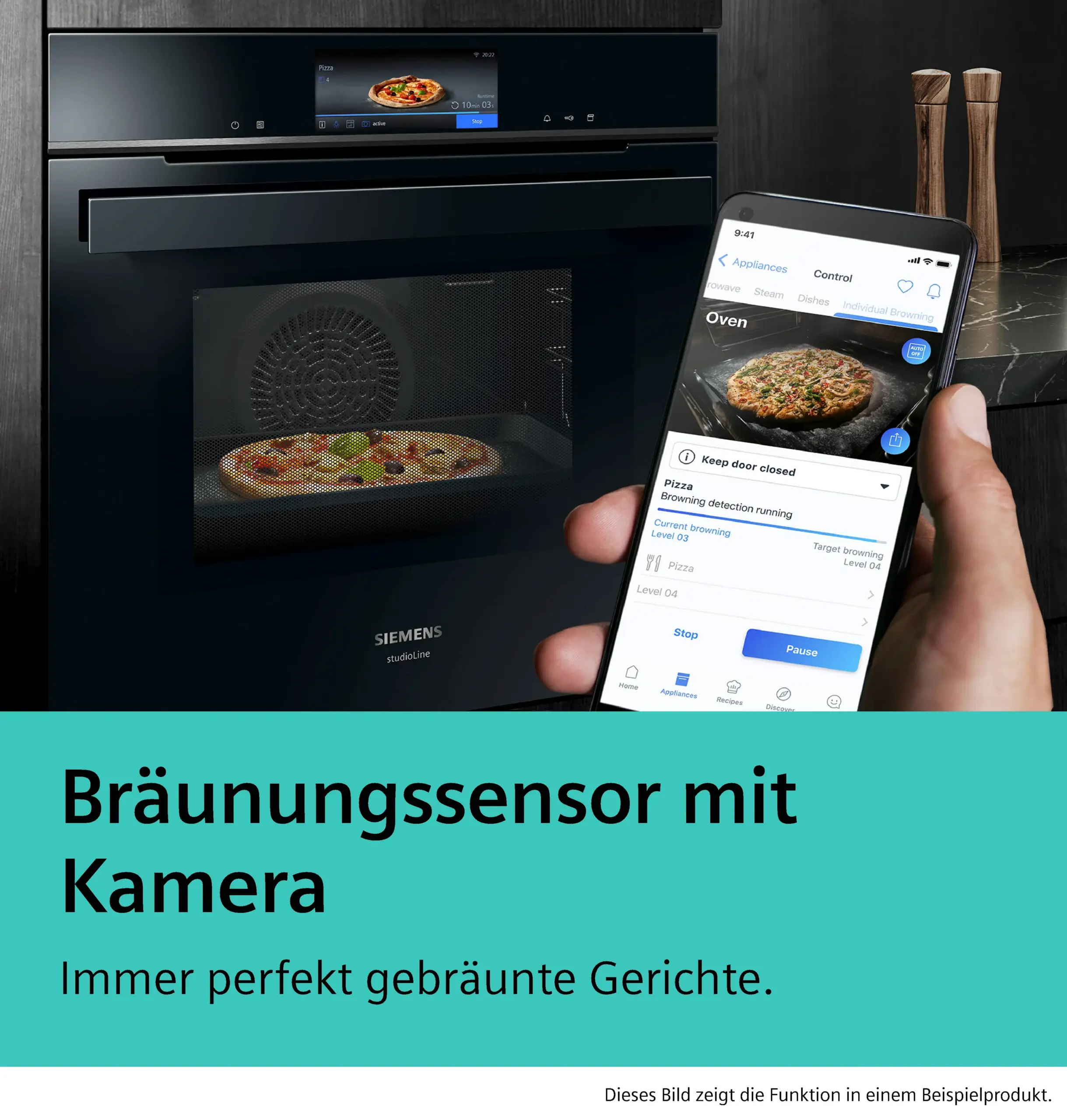 Siemens HB778G9B1 IQ700 Backofen mit Kamera – Bild 6