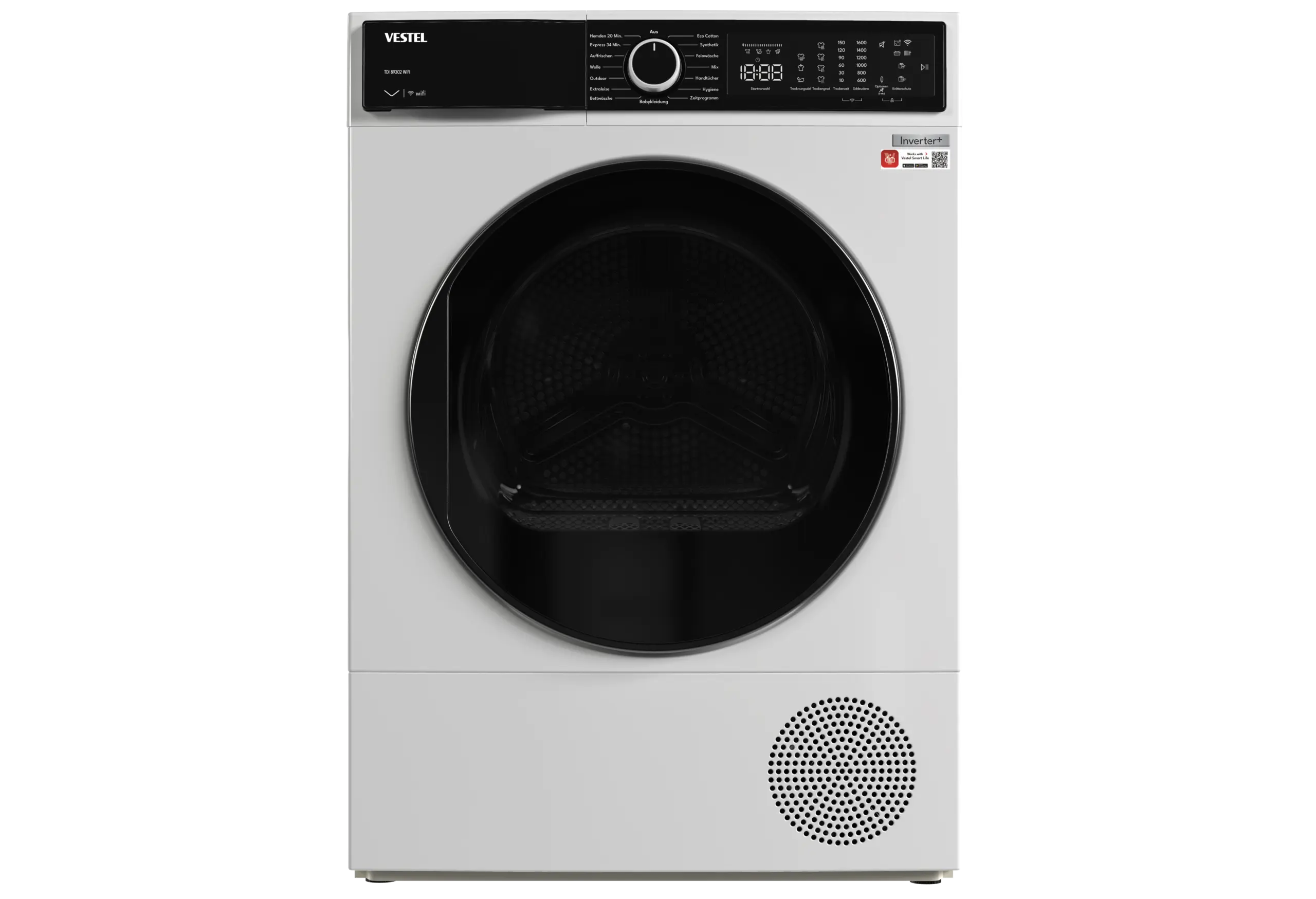 VESTEL TDI 89302 WIFI Wärmepumpentrockner 8kg
