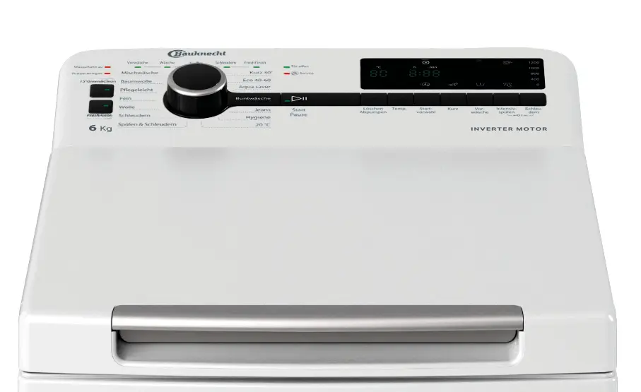 Bauknecht WMT Pro Eco 62V A Toplader-Waschmaschine (6 kg) – Bild 5