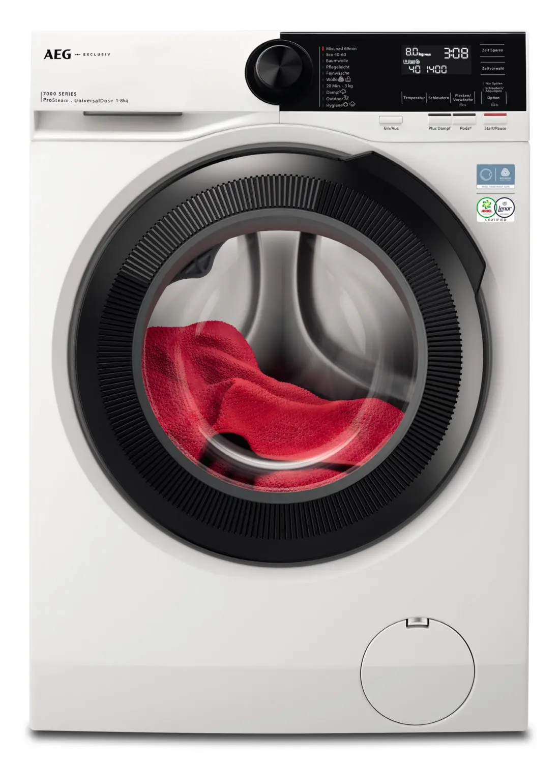 AEG LR7E65489 Waschmaschine, 8 kg